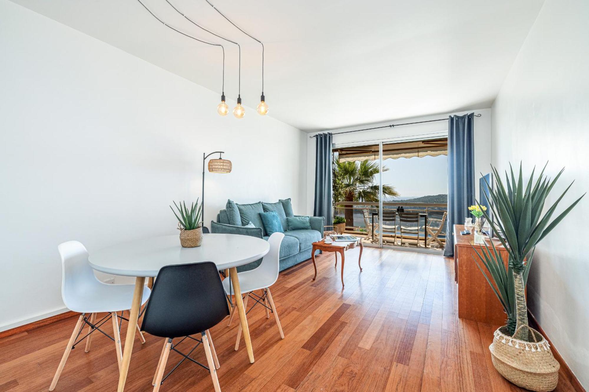 Apartament Extraordinary Sea View - 1 Bdr With Ac Villefranche-sur-Mer Zewnętrze zdjęcie