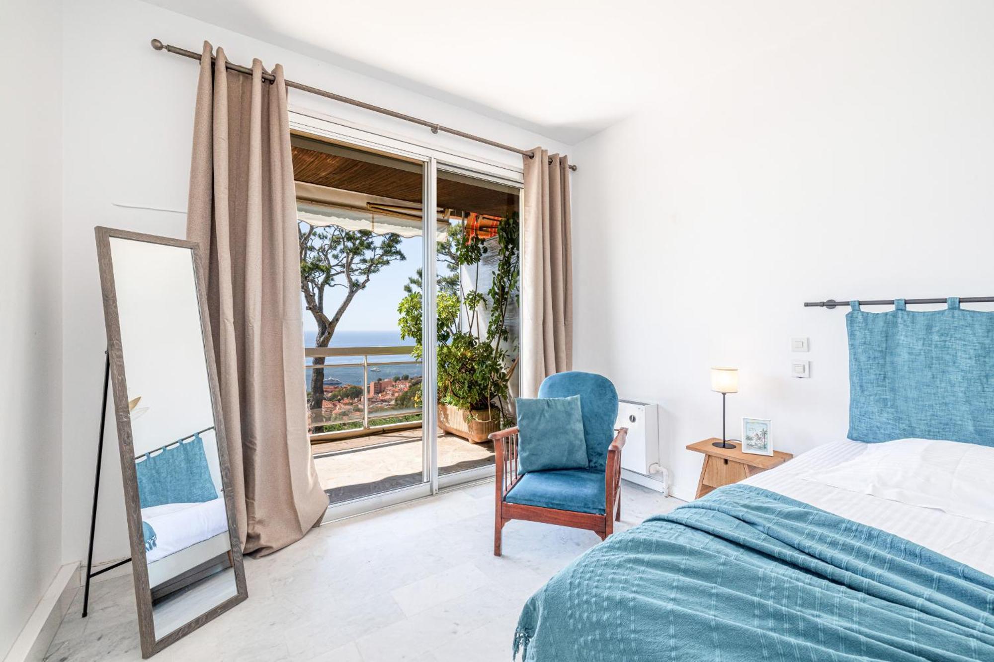 Apartament Extraordinary Sea View - 1 Bdr With Ac Villefranche-sur-Mer Zewnętrze zdjęcie