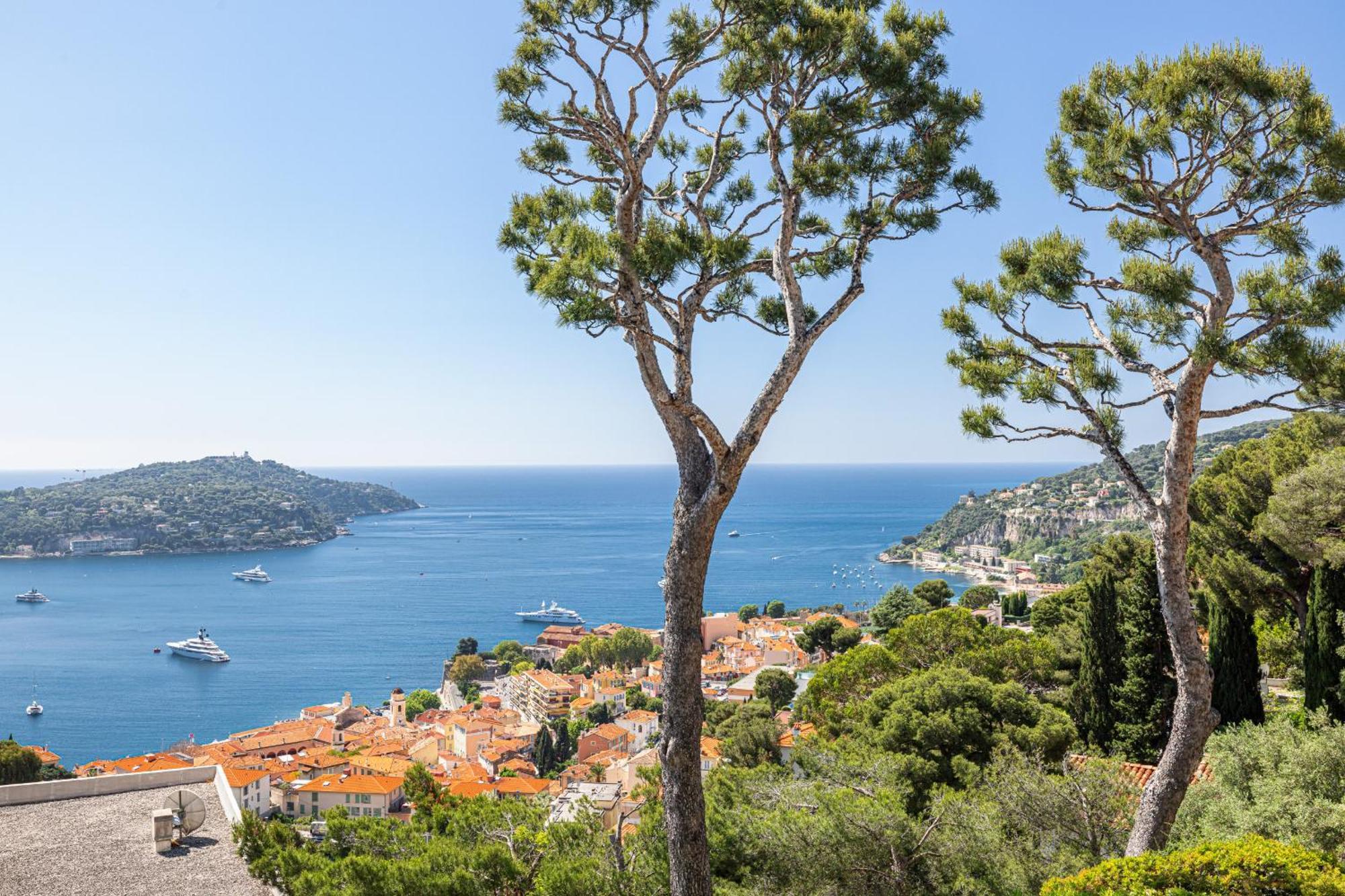 Apartament Extraordinary Sea View - 1 Bdr With Ac Villefranche-sur-Mer Zewnętrze zdjęcie
