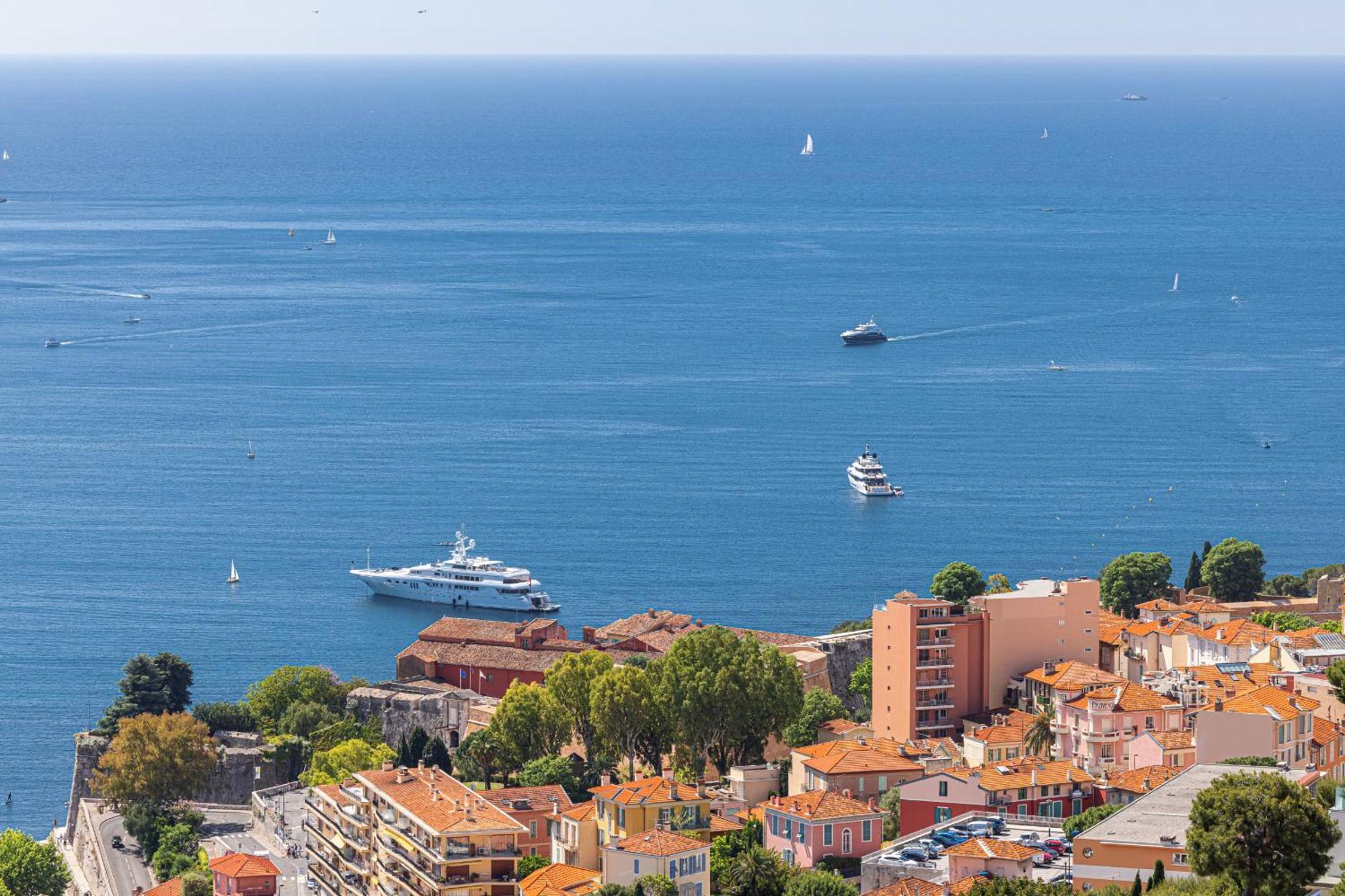 Apartament Extraordinary Sea View - 1 Bdr With Ac Villefranche-sur-Mer Zewnętrze zdjęcie