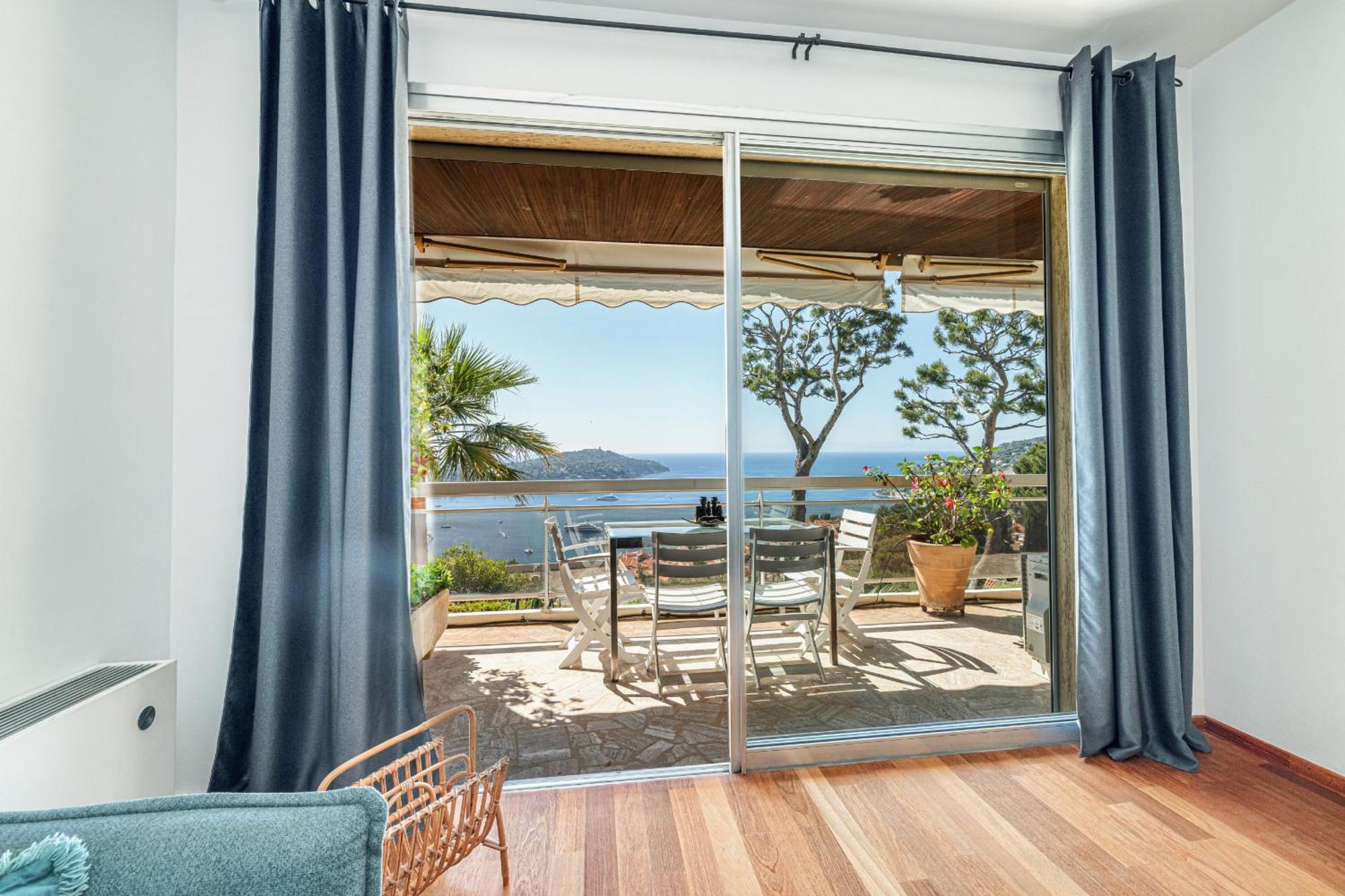 Apartament Extraordinary Sea View - 1 Bdr With Ac Villefranche-sur-Mer Zewnętrze zdjęcie