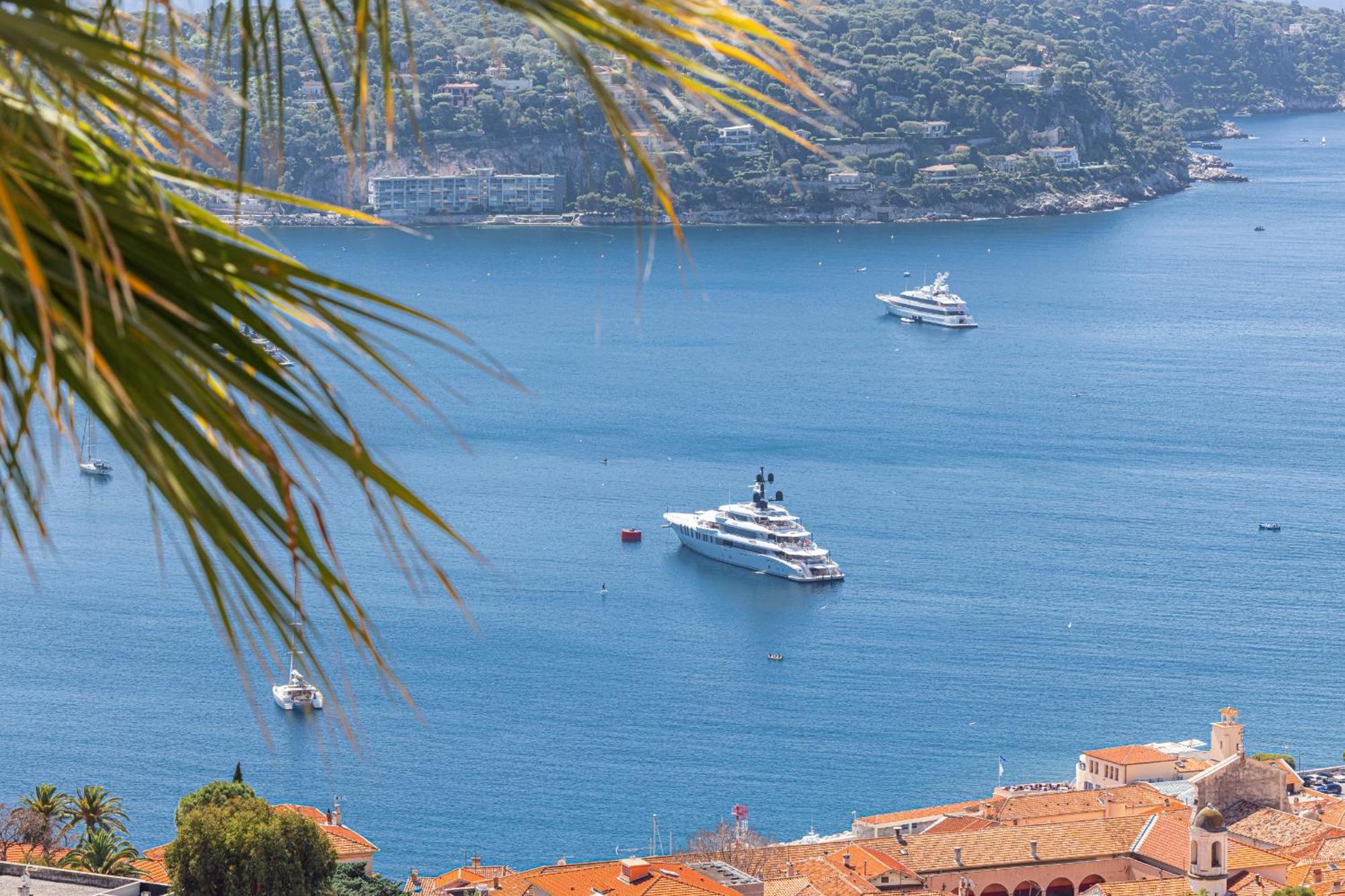 Apartament Extraordinary Sea View - 1 Bdr With Ac Villefranche-sur-Mer Zewnętrze zdjęcie