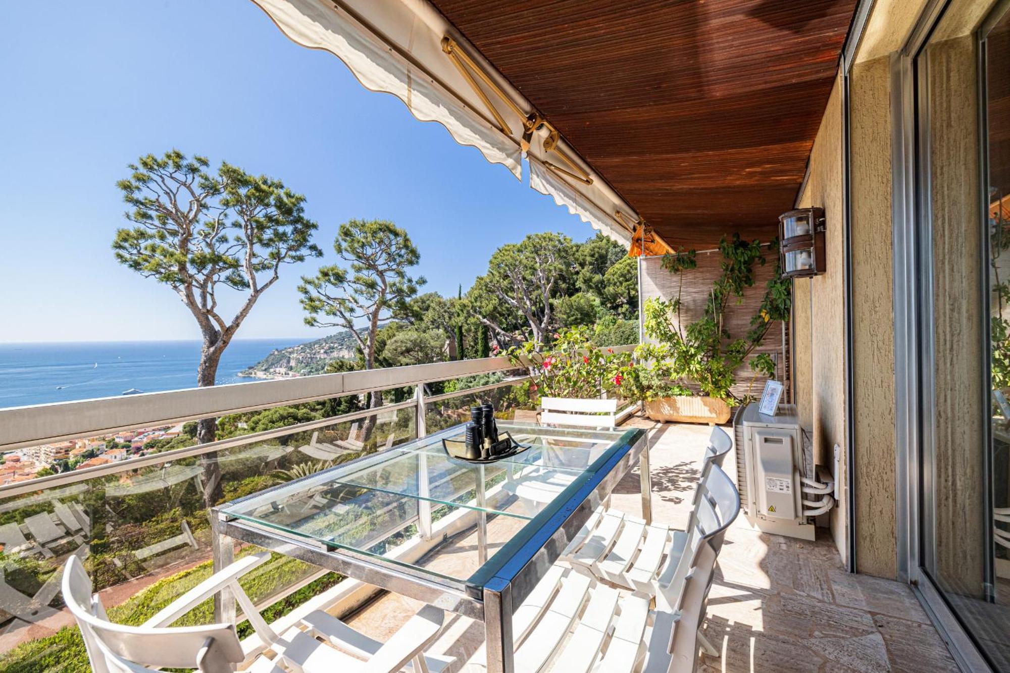 Apartament Extraordinary Sea View - 1 Bdr With Ac Villefranche-sur-Mer Zewnętrze zdjęcie