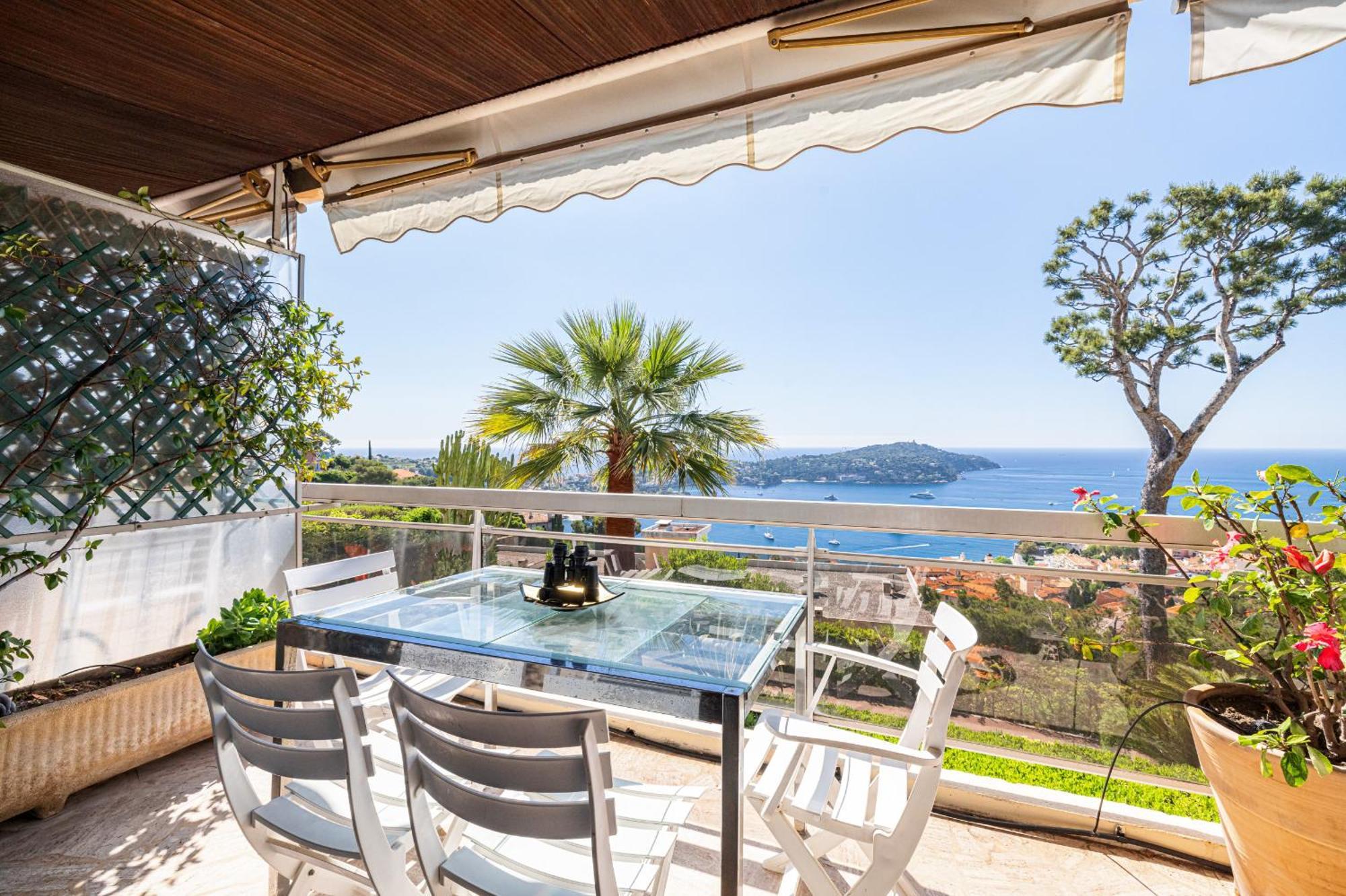 Apartament Extraordinary Sea View - 1 Bdr With Ac Villefranche-sur-Mer Zewnętrze zdjęcie